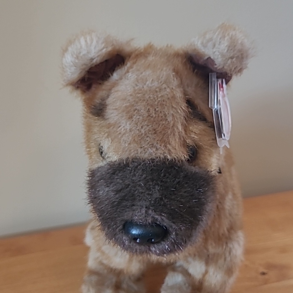 TY CLASSIC COLLECTION Retired 2000 'Sheriff' German Shepherd Plush Dog - Picture 6 of 16